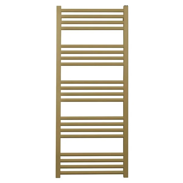 Crosswater MPRO 480 x 1140mm Heated Towel Rail   Brushed Brass Effect
