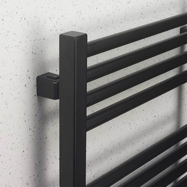 Crosswater MPRO 480 x 1380mm Heated Towel Rail   Matt Black - Image 3