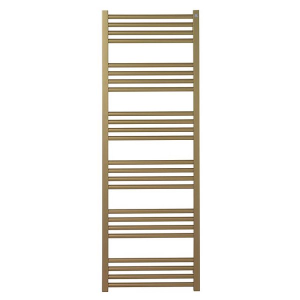 Crosswater MPRO 480 x 1380mm Heated Towel Rail   Brushed Brass Effect - Image 5