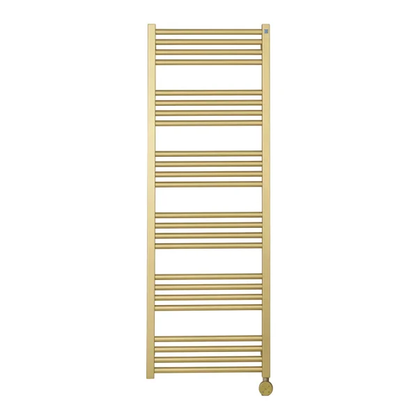 Crosswater MPRO 480 x 1380mm Electric Only Towel Rail   Brushed Brass Effect