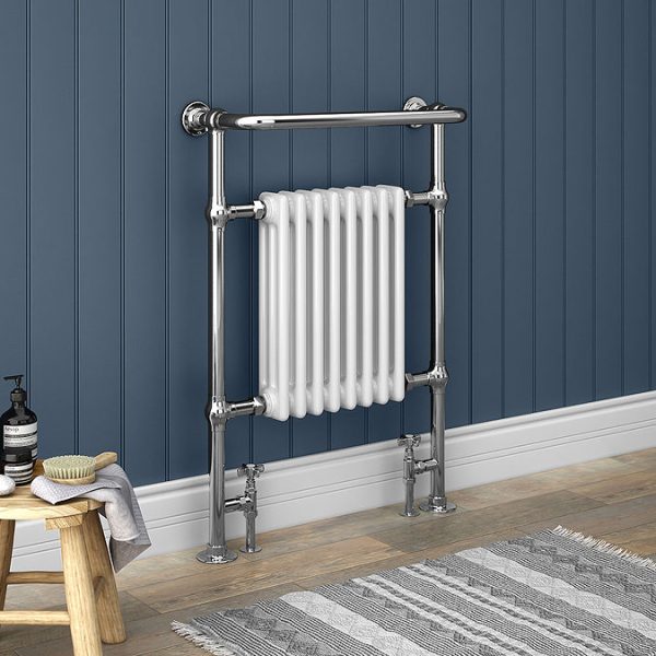 Chatsworth Savoy Traditional Radiator with Crosshead Valves - Image 7