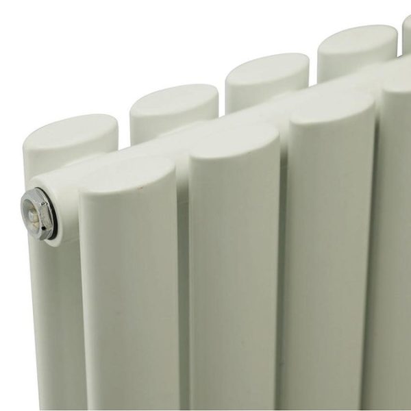 Nuie   Ricochet Double Panel Radiator   1750 x 354mm   White - Image 2