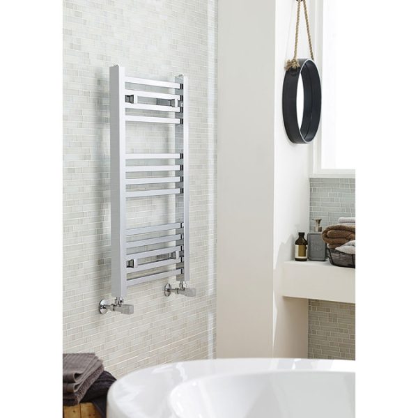 Nuie   Square Ladder Rail   800 x 500mm   Chrome - Image 2