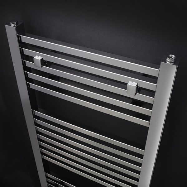 Nuie   Square Ladder Rail   1200 x 500mm   Chrome - Image 2