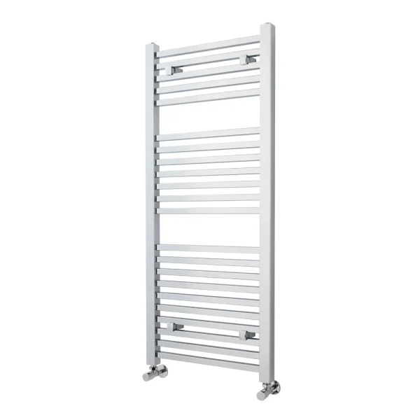 Nuie   Square Ladder Rail   1200 x 500mm   Chrome