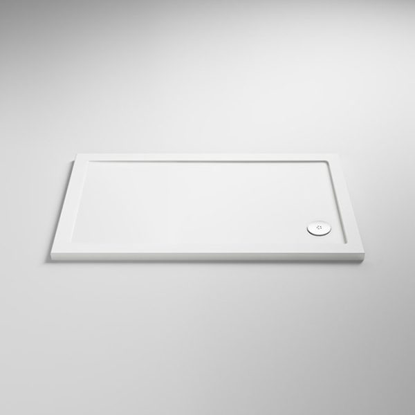Monza 1200 x 900mm Sliding Door Shower Enclosure + Pearlstone Tray - Image 2