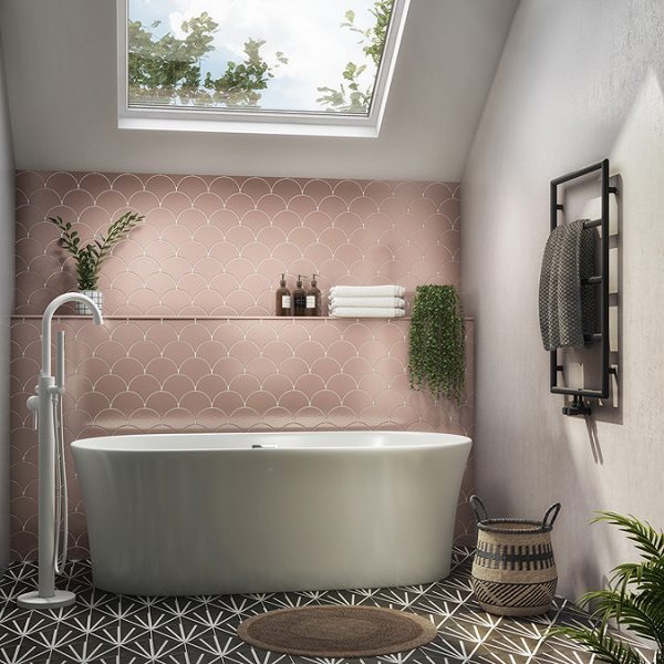 Monza 1700 x 800 Curved Double Ended Free Standing Bath - Image 2