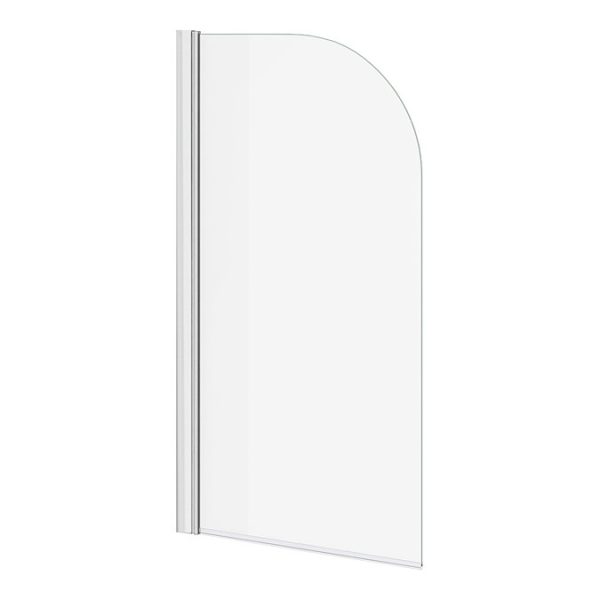 Monza 1700 x 750 Curved Free Standing Corner Bath with Screen - Image 6
