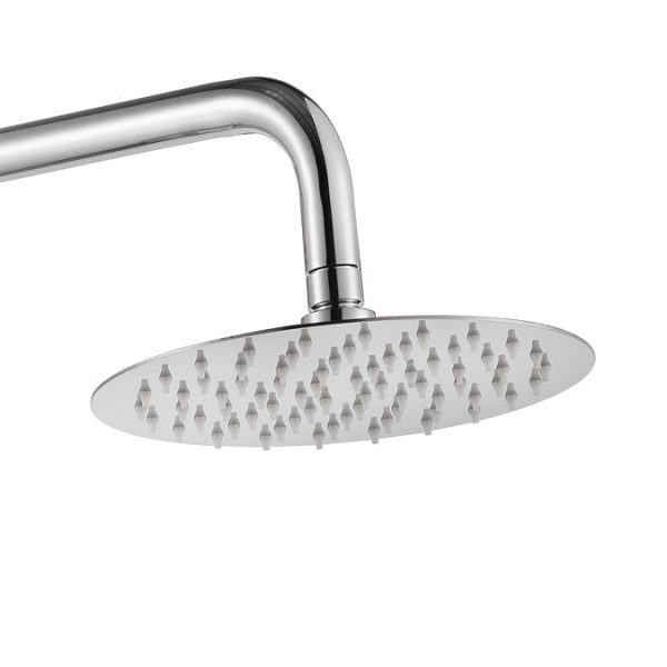 Monza Low Pressure Round Thermostatic Shower with Cool Touch   Chrome - Image 3