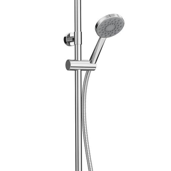 Monza Modern Round Thermostatic Shower (300mm Head   Chrome) - Image 4