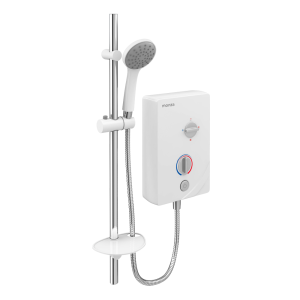 Monza Plus 8.5kw Electric Shower   White/Chrome