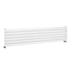 Monza 355 x 1600 Horizontal Venetian Style White Designer Radiator