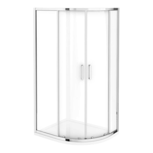 Monza 800 x 1000mm Offset Quadrant Shower Enclosure without Tray - Image 2