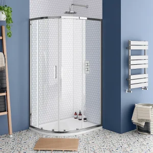 Monza 800 x 1000mm Offset Quadrant Shower Enclosure without Tray
