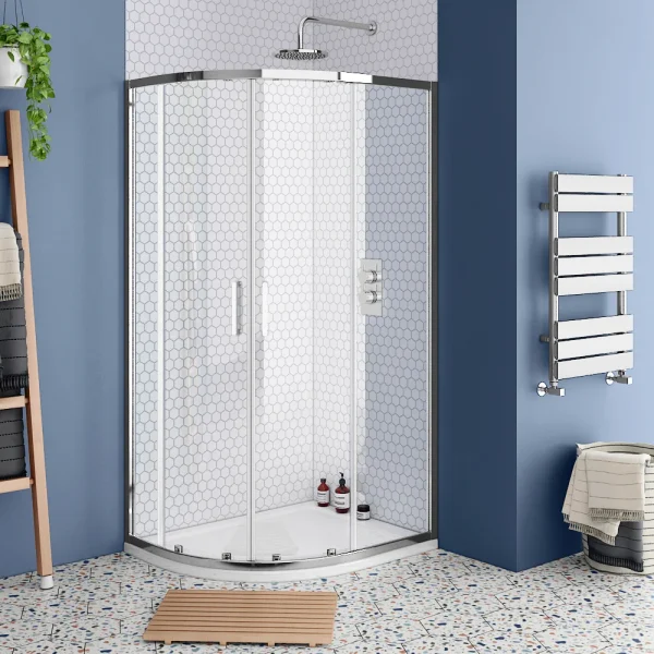 Monza 800 x 1000mm Offset Quadrant Shower Enclosure without Tray