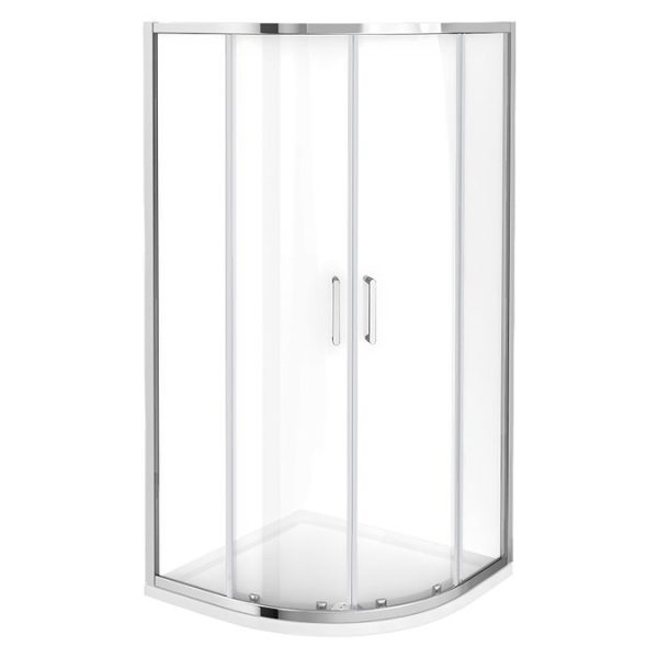 Monza 900 x 900mm Quadrant Shower Enclosure + Pearlstone Tray - Image 4