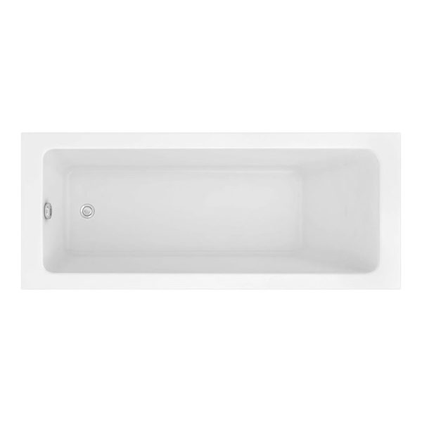 Monza 1800 x 800 Single Ended Rectangular Bath - Image 3