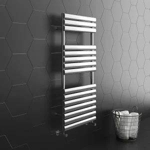 Monza 500 x 1120 Oval Heated Towel Rail