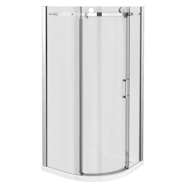 Nova Frameless 900 x 900mm Single Door Quadrant Shower Enclosure - Image 3