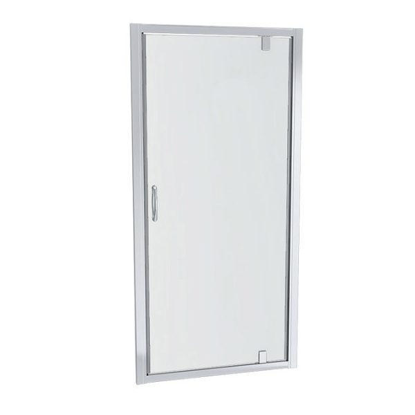 Newark 900 x 900mm Pivot Door Shower Enclosure + Slate Effect Tray - Image 5