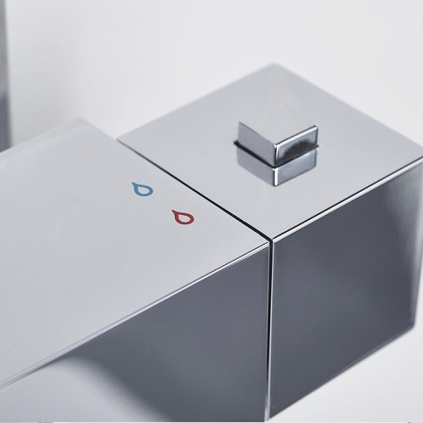 Bristan Napoli Thermostatic Bar Shower Valve and Rigid Riser Kit   Chrome - Image 2