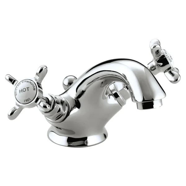 Bristan 1901 Traditional Basin Mixer Tap inc. Pop up Waste   Chrome