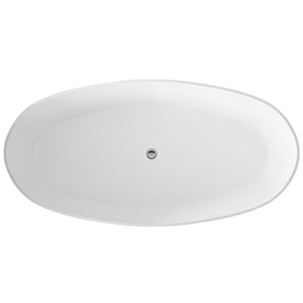 Hudson Reed Rose L1510 x W760mm Oval Freestanding Bath - Image 2