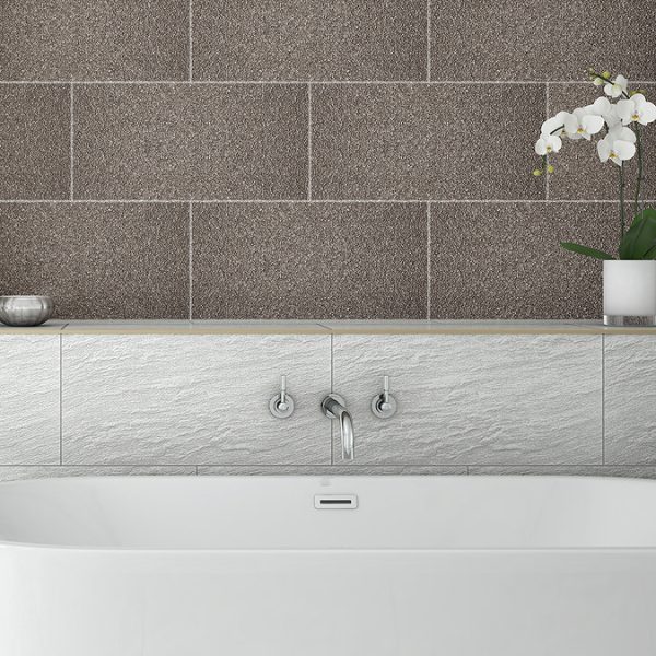 Primo Modern Wall Mounted Bath Filler   Chrome - Image 2