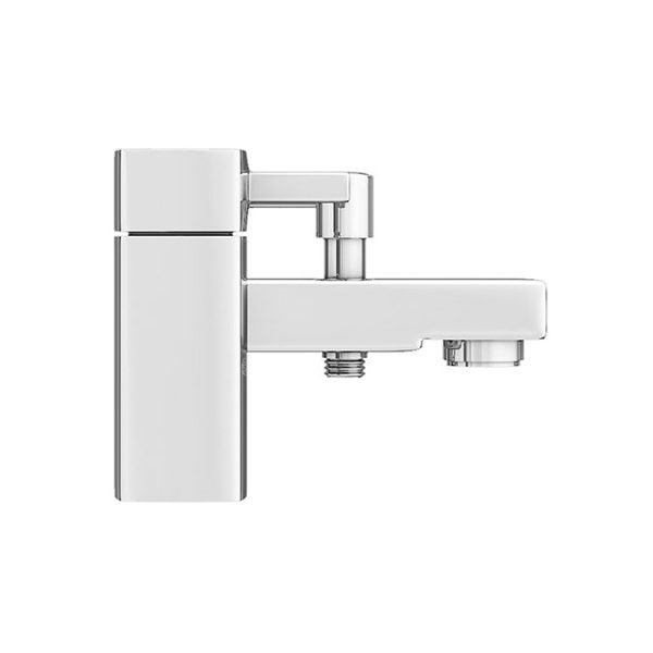 Neo Minimalist Bath Shower Mixer with Shower Kit   Chrome - Image 4