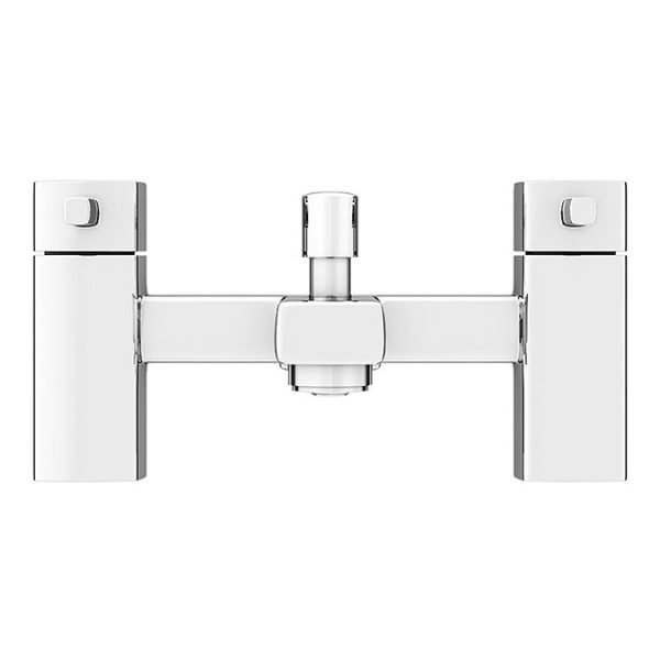 Neo Minimalist Bath Shower Mixer with Shower Kit   Chrome - Image 5