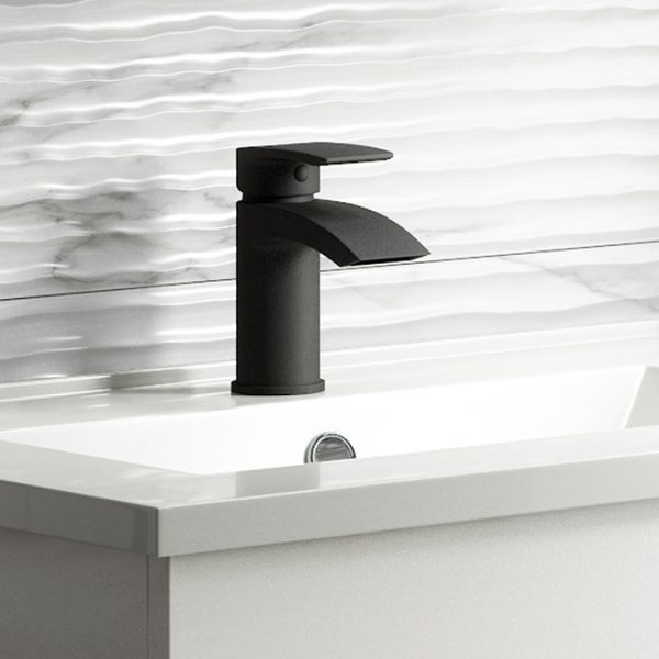Nexus Matt Black Basin Mixer Tap - Image 6