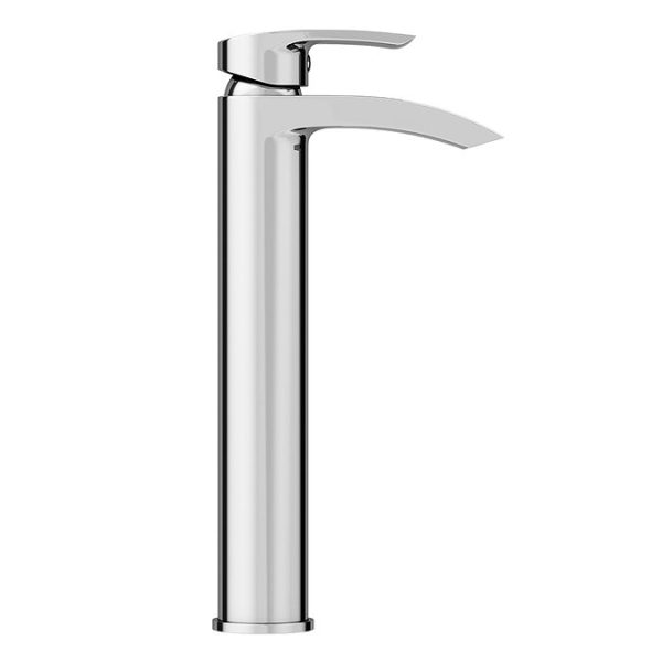 Nexus Chrome High Rise Mono Basin Mixer Tap - Image 2
