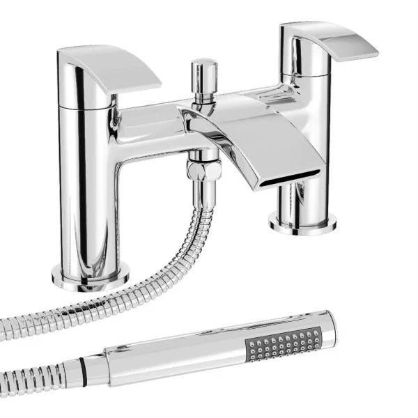 Nexus Bath Shower Mixer Tap + Shower Kit