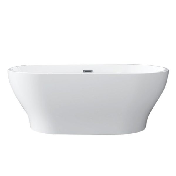 Novus 1700 x 805 Double Ended Bath with Chrome Waste - Image 2