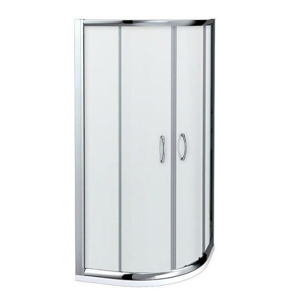 Newark 900 x 900mm Quadrant Shower Enclosure + Slate Effect Tray - Image 2