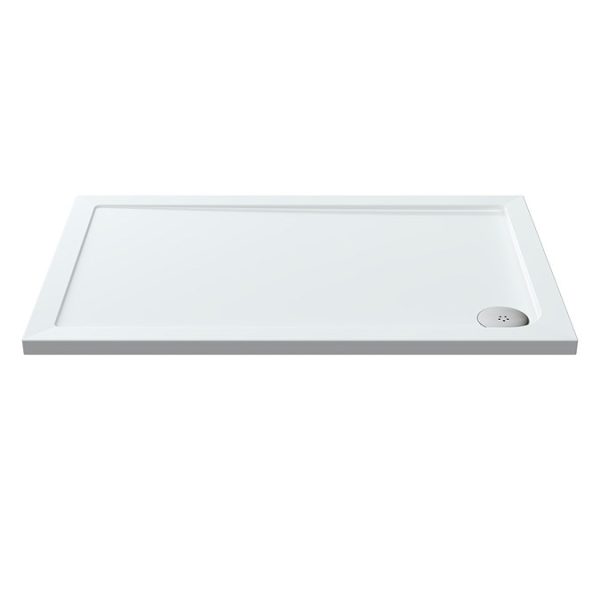 Newark 1200 x 760mm Sliding Door Shower Enclosure + Pearlstone Tray - Image 3