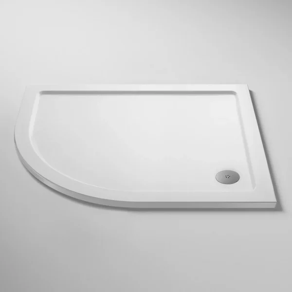 Pearlstone LH Offset Quadrant Shower Tray