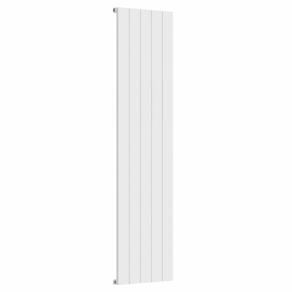 Nova White Vertical Single Panel Aluminium Radiator 1800 x 470mm (5 Section)