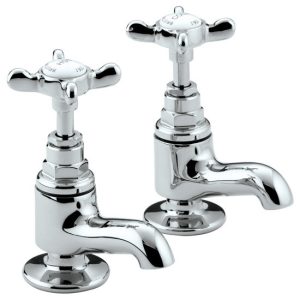Bristan 1901 Traditional Vanity Basin Taps   Chrome Plated