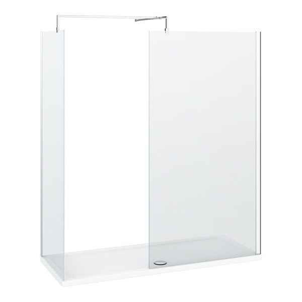 Nova 1700 x 700 Wet Room (inc. Screen, Side Panel + Tray) - Image 2