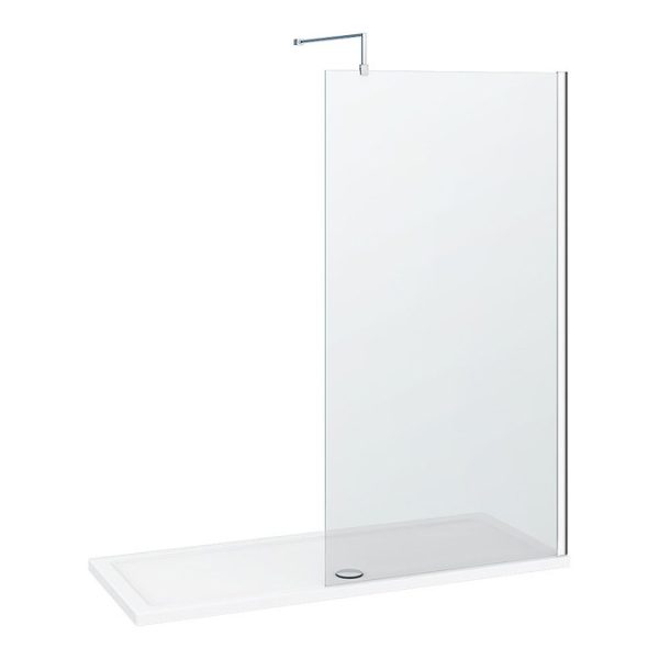Nova 1700 x 700 Wet Room (1000mm Screen + Tray) - Image 3