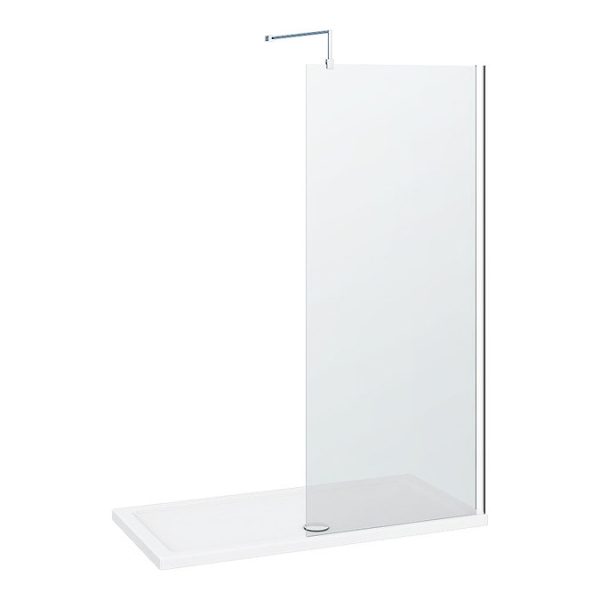 Nova 1400 x 700 Wet Room (800mm Screen + Tray) - Image 3