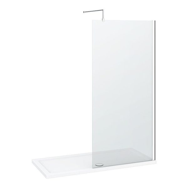 Nova 1500 x 700 Wet Room (900mm Screen + Tray) - Image 3