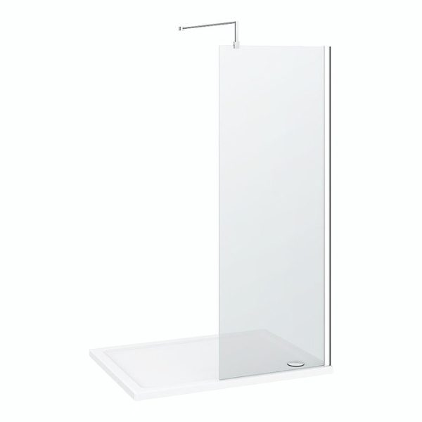 Nova 1200 x 900 Wet Room (700mm Screen + Tray) - Image 4