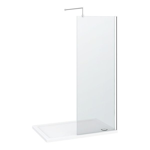 Nova 1200 x 800 Wet Room (700mm Screen + Tray) - Image 3
