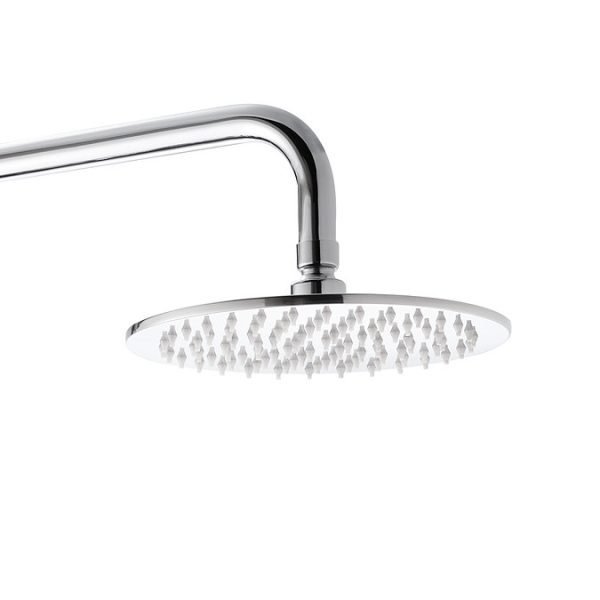 Nova Round Thermostatic Shower Kit with Spout - Image 4