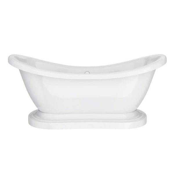 Oakland 1750 Double Ended Roll Top Slipper Bath with Skirt - Image 3