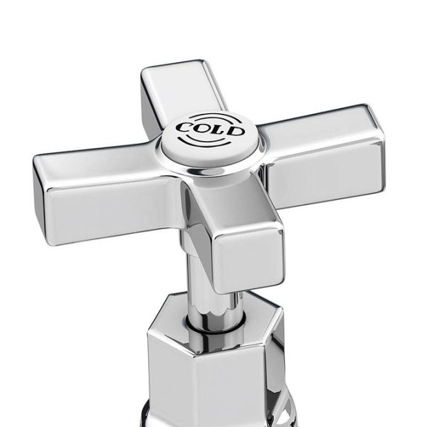 Olympia Art Deco Basin Taps - Image 2