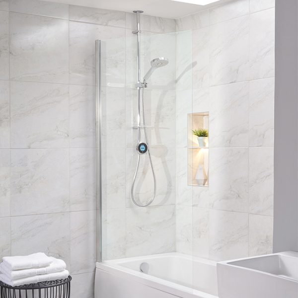 Aqualisa Optic Q Smart Shower Exposed with Adjustable Head and Bath Filler - Image 3
