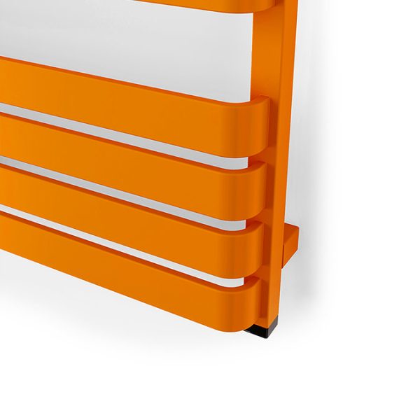 Terma Warp T One Orange Electric Towel Rail 500 x 1110mm - Image 2